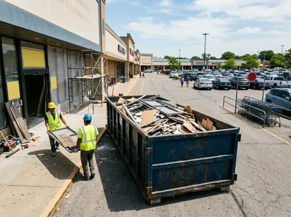 retail-store-renovation-debris-003 — frequently asked questions, Roll-off Dumpster Rentals in Long View, NC